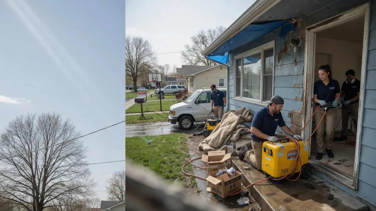 Basement Flood Cleanup in Pellston, MI near me
